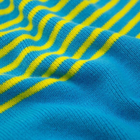 Grateful Dead Blue and Yellow Striped Beanie - Picture 4 of 10